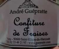 Confiture de fraises