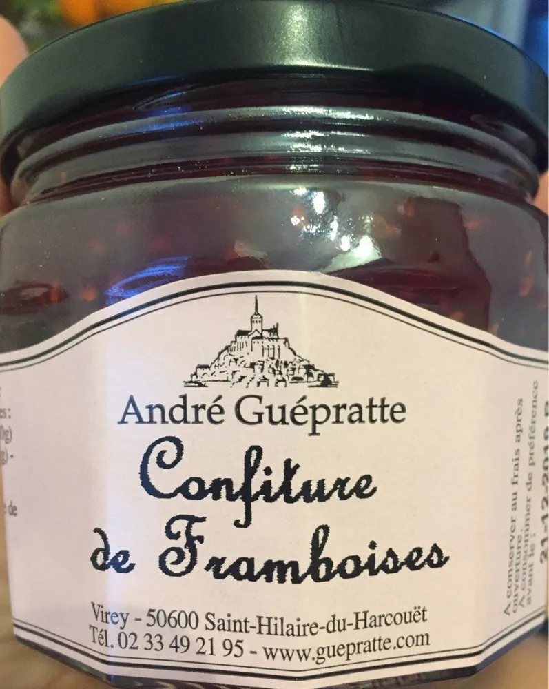 Confiture de framboises