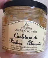 Confiture de peches abricots