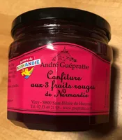 Confiture aux 3 fruits rouges de Normandie