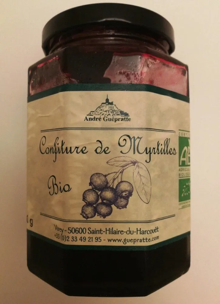 Confiture de Myrtilles Bio