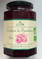 Confiture de framboises bio