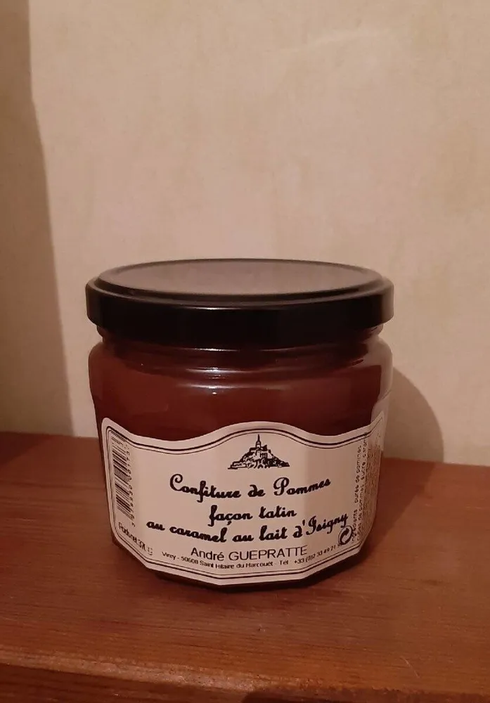 Confiture de pommes façon pommes au caramel au lait d'Isigny