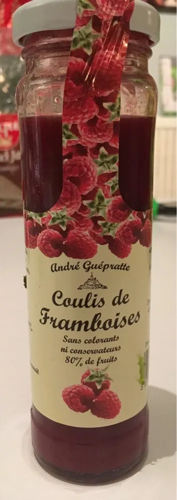 Coulis de framboise