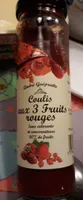 Coulis au 3 fruits rouges