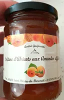 Confiture d'abricots aux amandes effilées