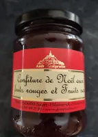 Confiture de Noël aux fruits rouges et fruits secs