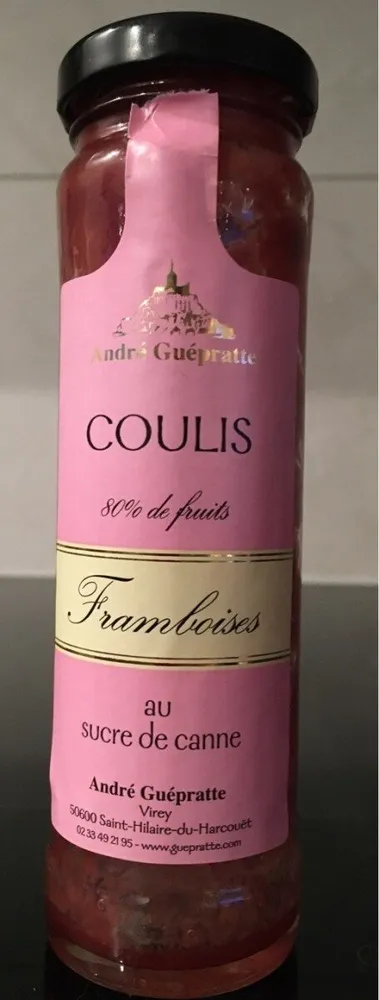Coulis framboise