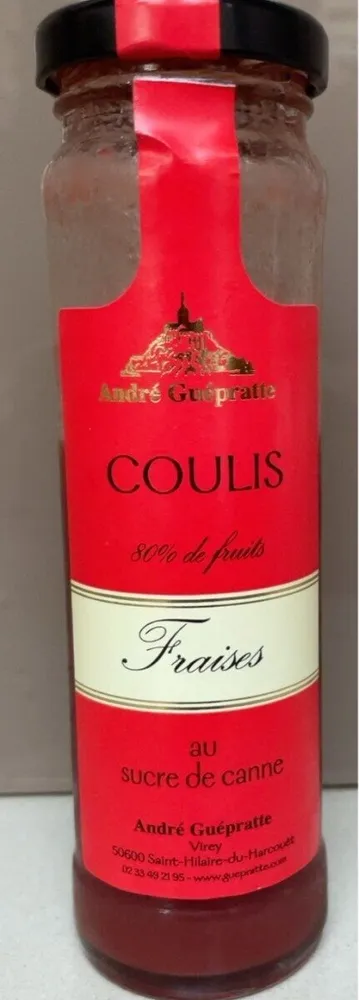 Coulis Fraises
