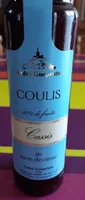 Coulis 80% de fruits Cassis