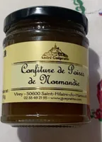 Confitures de Poires de Normandie