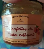 Confiture de pêches abricots