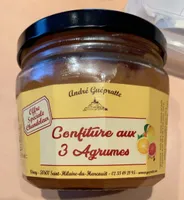 Confiture aux 3 agrumrs