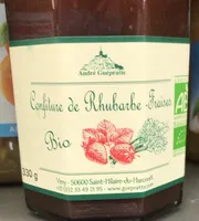 Confiture de rhubarbe-fraises