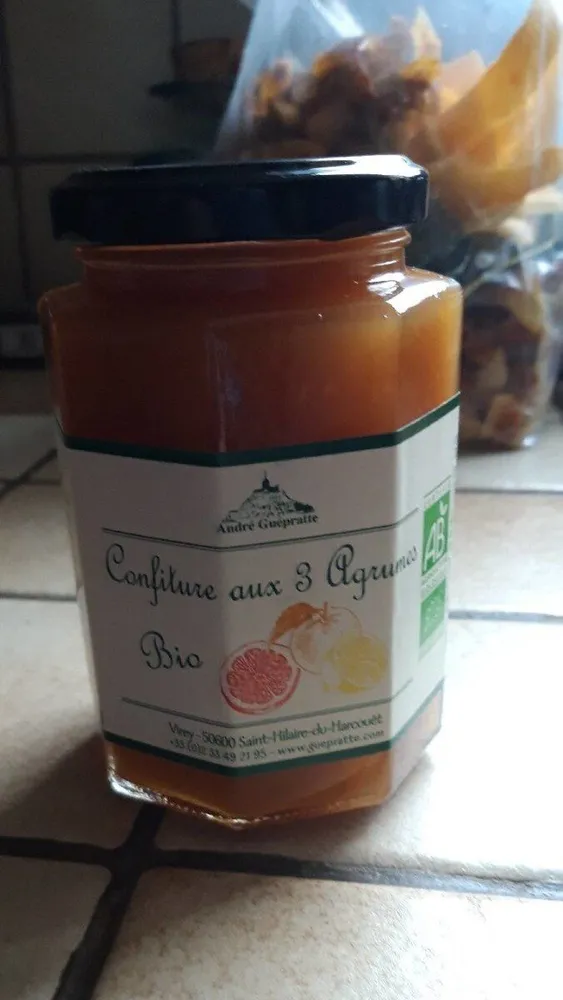 Confiture 3 agrumes