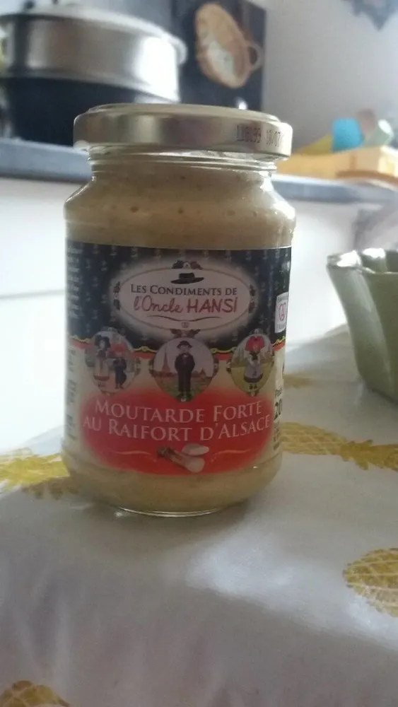 Moutarde Forte au Raifort D'ALSACE