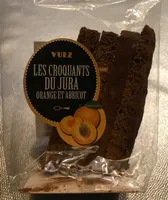 Croquants du Jura orange et abricot