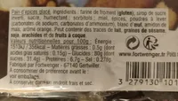 Pain D'épices Glacé, Père Noël De 35 Centimètres, 200 Grammes