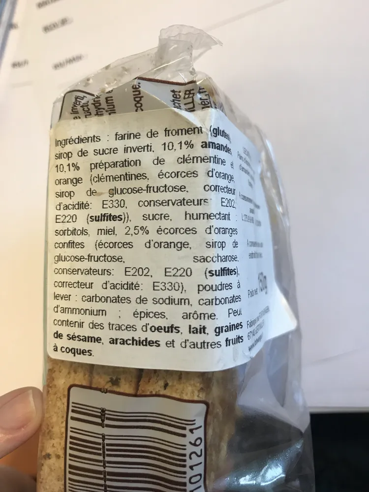 Pains D'épices Leckerlis D'alsace