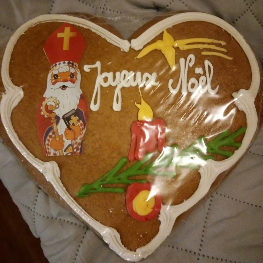 Coeur no 2 en pain d'épices
