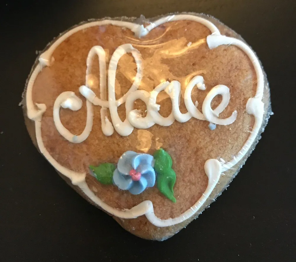 Mini coeur pain d'epices