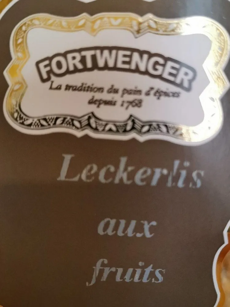 Leckerlis aux fruits