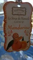 Sirop saveur mandarine