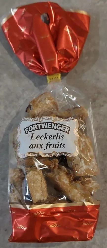 Leckerlis aux fruits