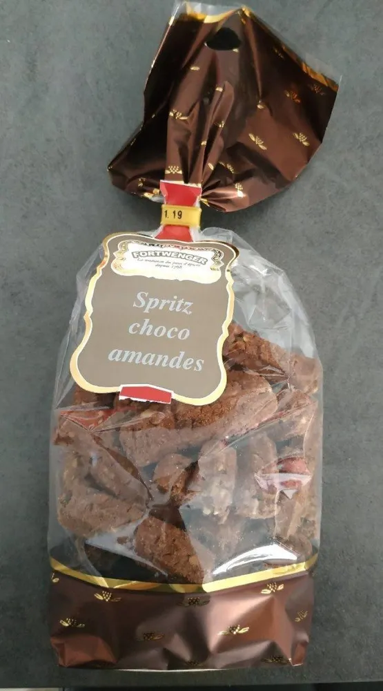Spritz choco amandes