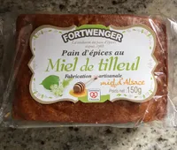 Pain d'épices miel de tilleul