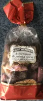 Assortiment de pains d'épices enrobés de sucre et de chocolat