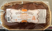 Gourmand au miel et écorces d'orange