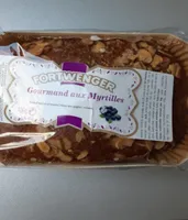 Pain d'épices Gourmand aux myrtilles