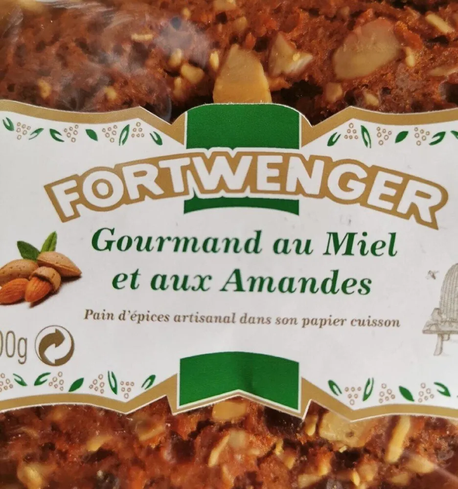 Gourmand au miel et aux amandes