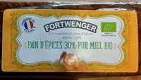 Pain d épices 30% pur miel bio