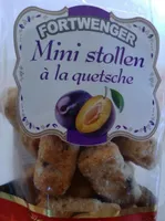 Mini stollen à la quetsche