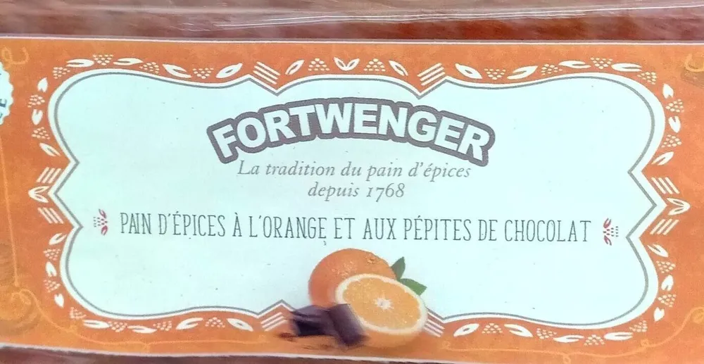 Pain d'épices à l'orange