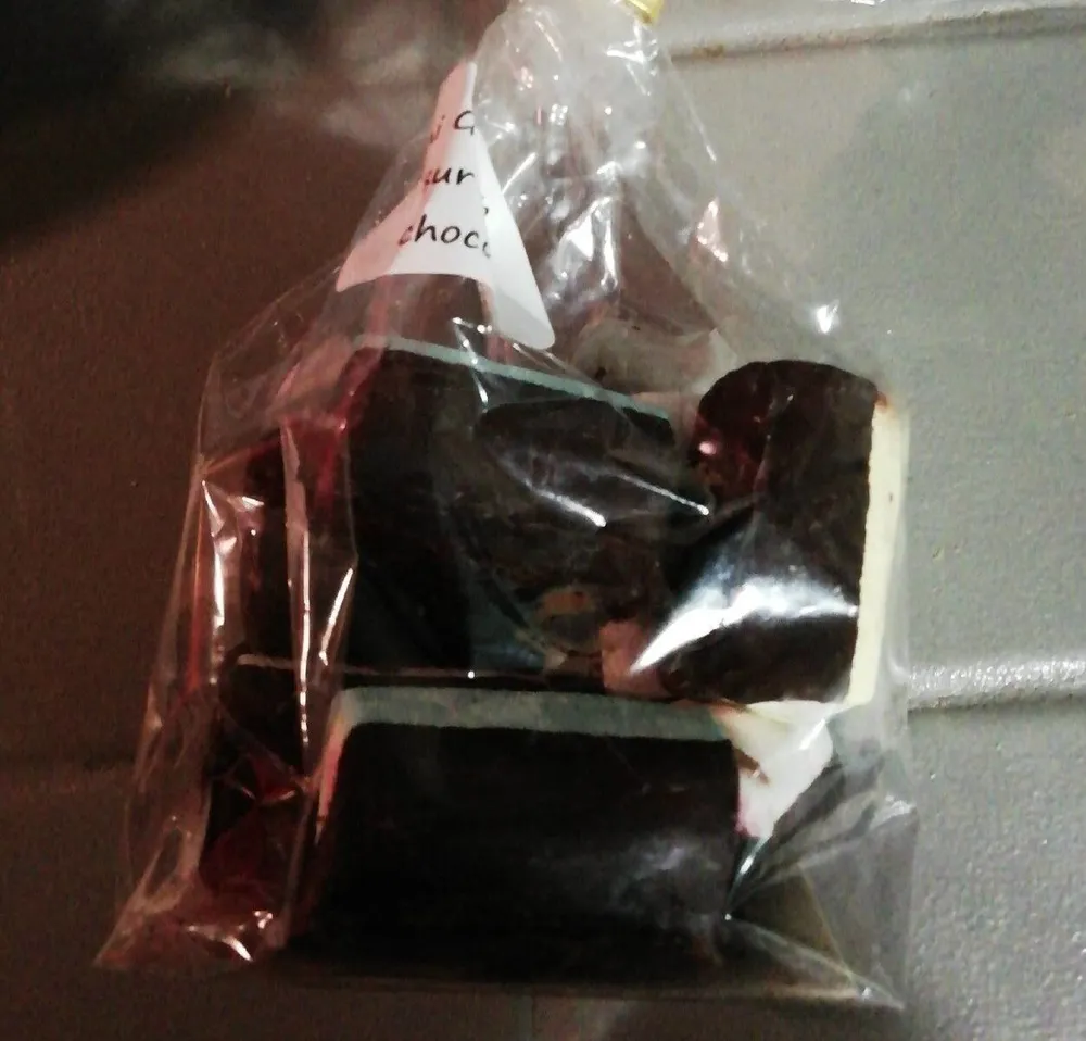 Guimauve fantaisie nappées de chocolat noir