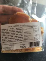 Œuf en nougatine
