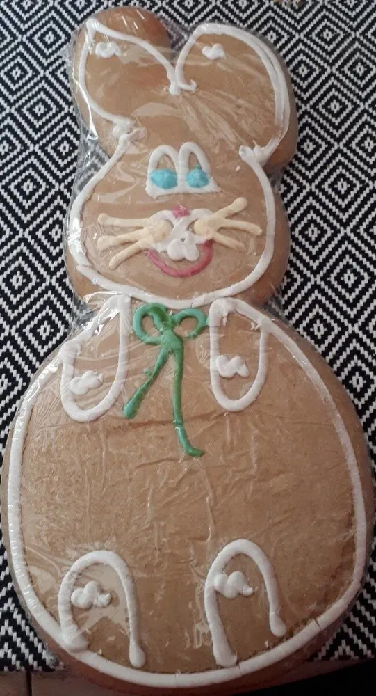 Lapin rieur en pain d'epices
