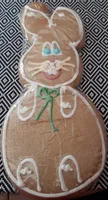 Lapin rieur en pain d'epices