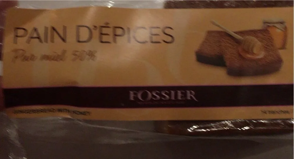 Pain d’epices pur miel 50%