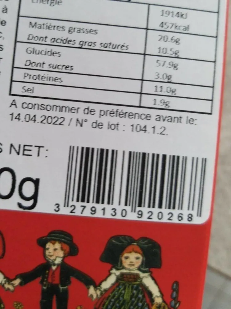Biscuits salés Moutarde à l ancienne