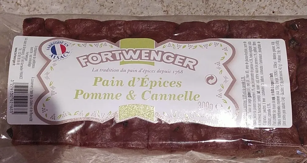 Pain d'épices pomme et canelle