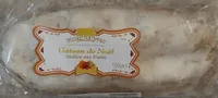 Stollen aux fruits - gâteau de Noël