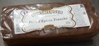 Pain d'épices tranché