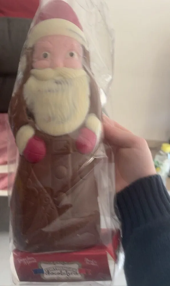 Père noël chocolat lait