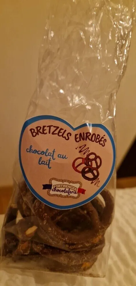 BRETZELS ENROBÉS chocolat au lait