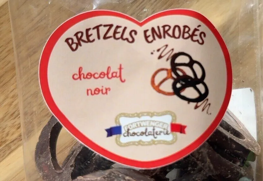 BRETZELS ENROBÉS chocolat noir