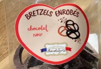 BRETZELS ENROBÉS chocolat noir